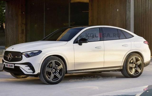 Tak może wyglądać nowy Mercedes GLC Coupe (2023)