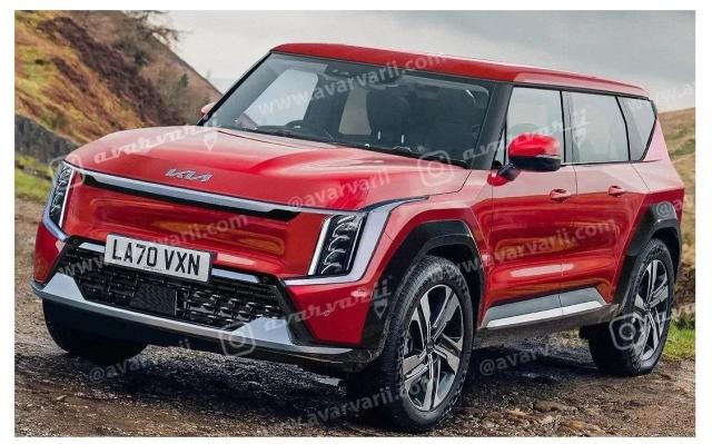 Tak może wyglądać seryjna Kia EV9 (2023)