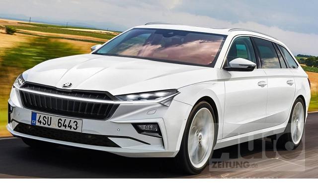 Tak może wyglądać nowa Skoda Superb 2023