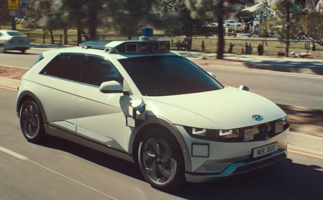 Ioniq 5 w roli zautomatyzowanej taksówki