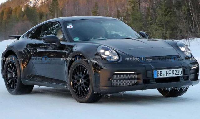 Nowe Porsche 911 "Safari" sfotografowane