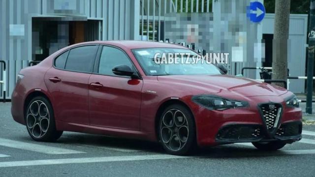 Alfa Romeo Giulia FL (2023) sfotografowana
