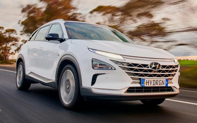 Wodorowy Hyundai Nexo opóźniony