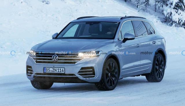 Nowy Volkswagen Touareg FL (2023) przechodzi testy