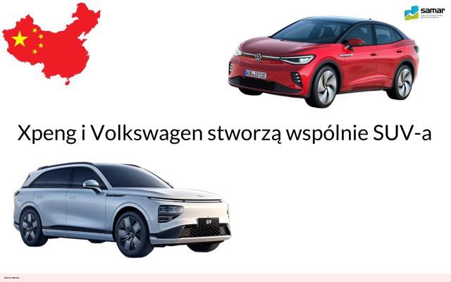 Chiny | Volkswagen i Xpeng stworzą wspólnie elektrycznego SUV-a 