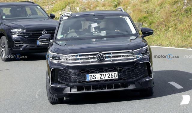 Nowy Volkswagen Tiguan 2023 przechodzi testy