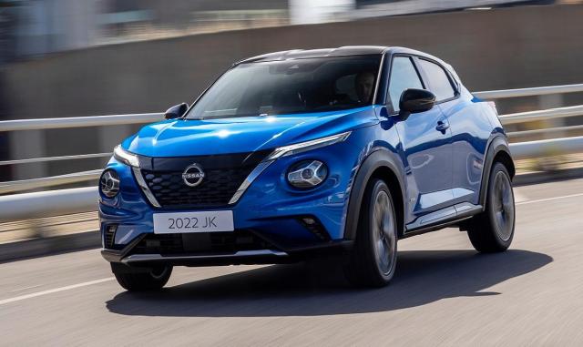 Nissan Juke z usterką oprogramowania HEVC