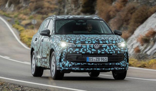 Nowy Volkswagen Tiguan (2024) w blokach startowych
