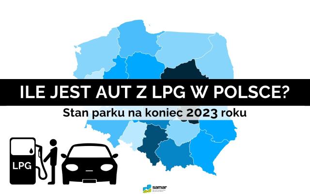 Park 2023 - ile jest aut osobowych z LPG w Polsce?