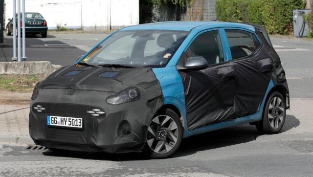 Hyundai i10 przejdzie lifting. Oto zdjęcia szpiegowskie