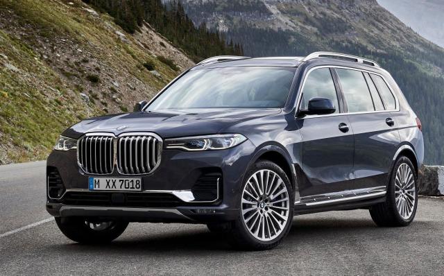 BMW X7 z usterką tylnych siedzeń