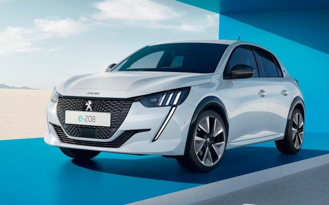 Peugeot e-208: większa moc i zasięg do 400 km