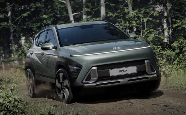 Nowy Hyundai Kona (2023) odsłania twarz