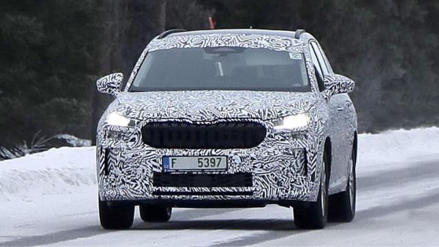 Nowa Skoda Kodiaq 2023 sfotografowana