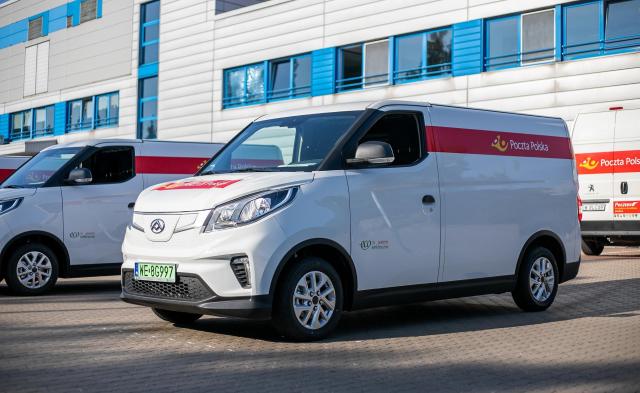 Elektryczne Maxusy dla Poczty Polskiej 