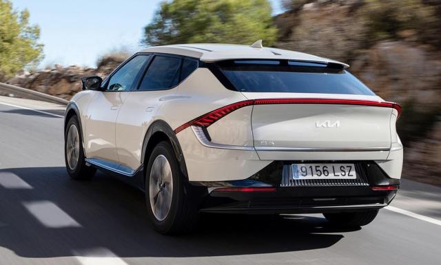 Kia EV6 z wadą wałka napędowego