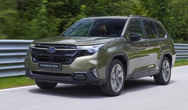 Nowe Subaru Forester 2025 w Europie