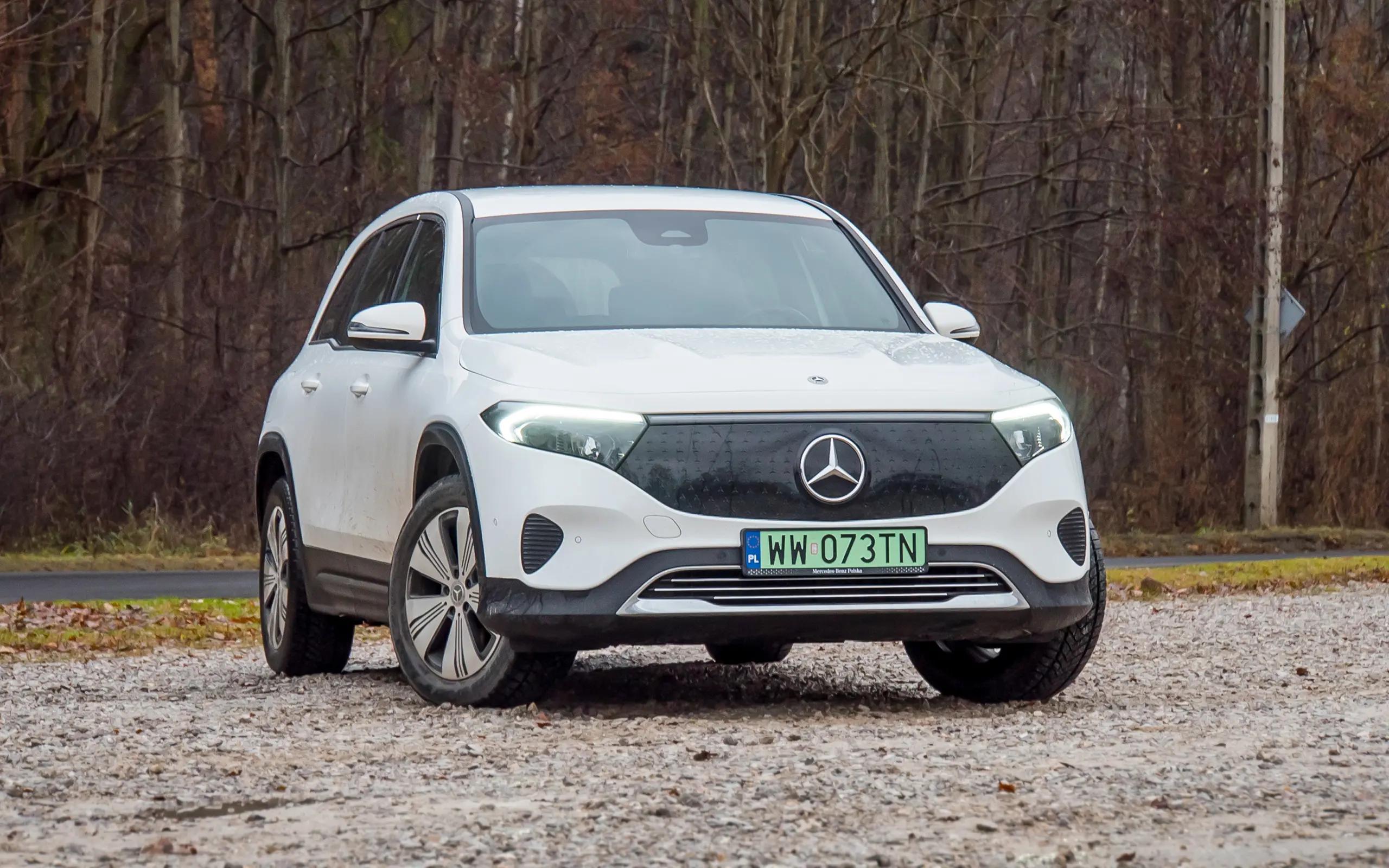 Mercedes EQB 250+ - duży prestiż, wysoka cena, mały zasięg 