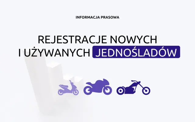 Rejestracje jednośladów w styczniu 2025 roku 