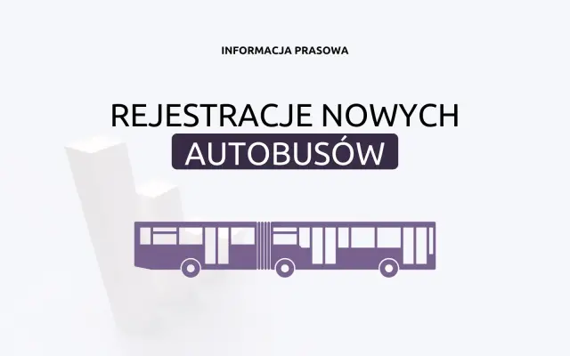 Rejestracje nowych autobusów w styczniu 2025 roku