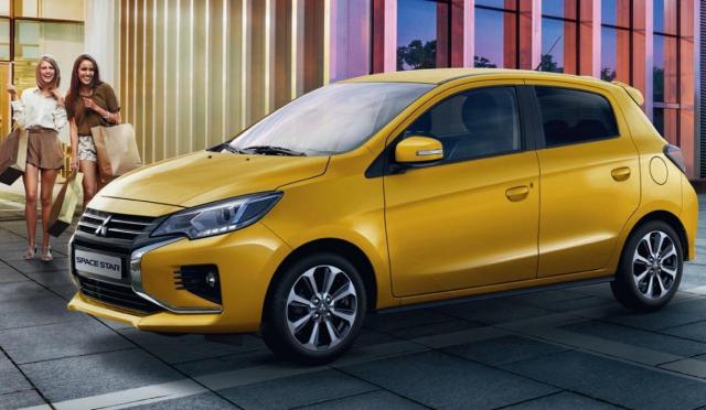 Topnieje lista wersji Mitsubishi Space Star